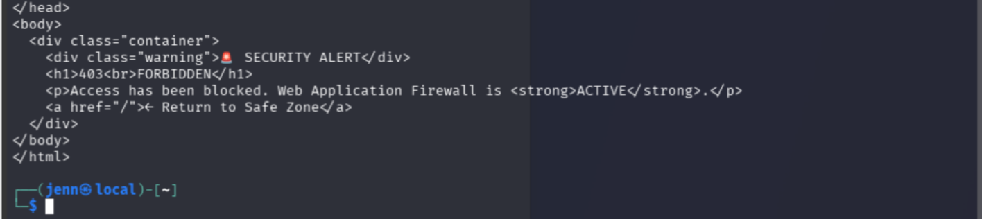 curl on App.conf blocked by WAF part 2
